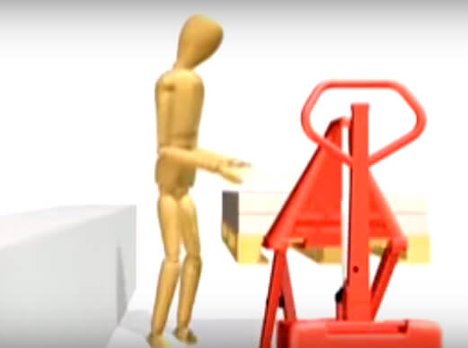 半电动升降搬运车