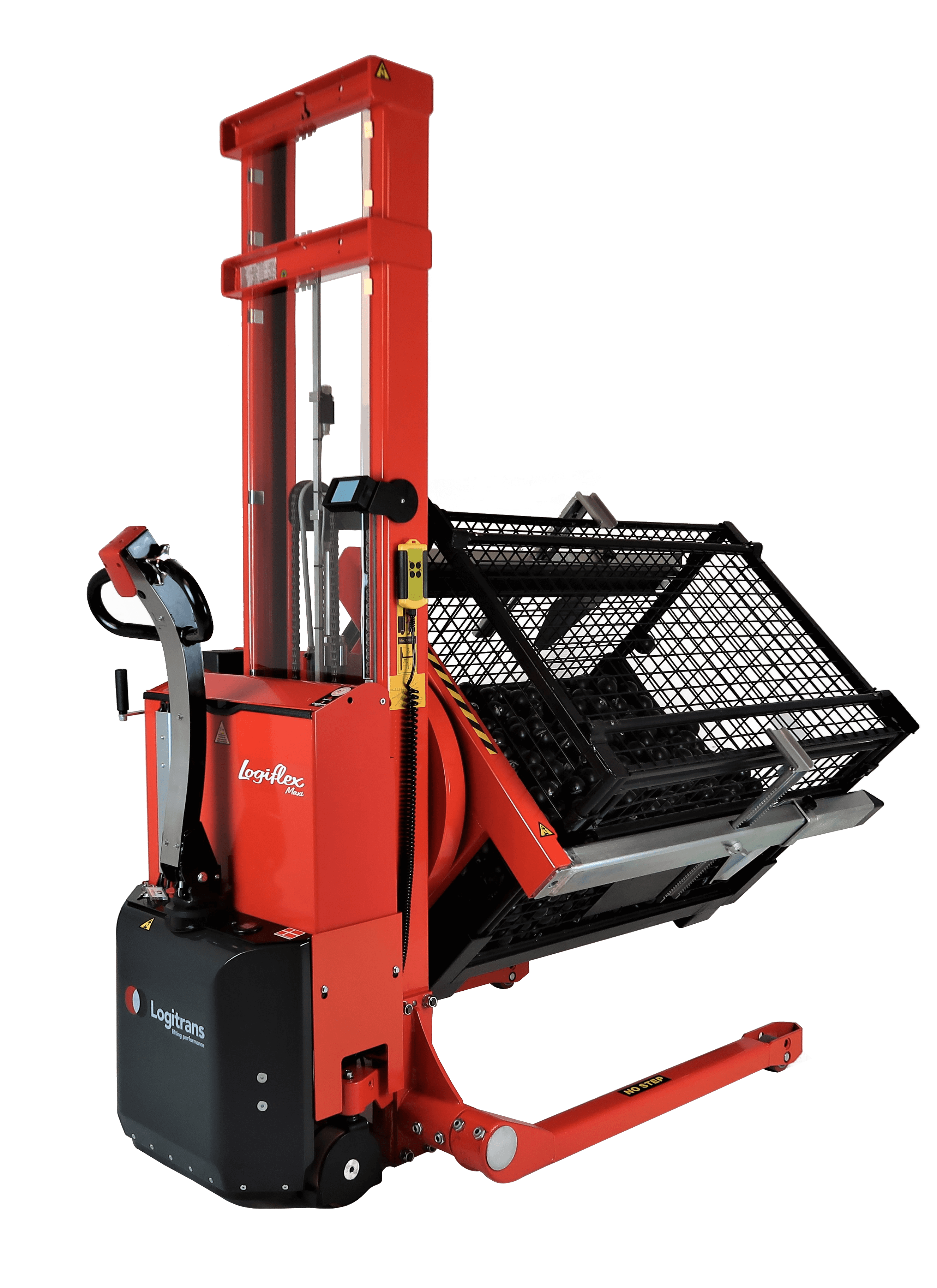 箱体翻转车配可调节式箱托